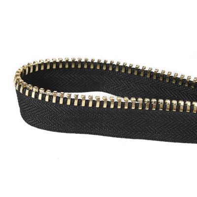 # 5 Original Open-End Metal Zipper In Black Auto-Lock