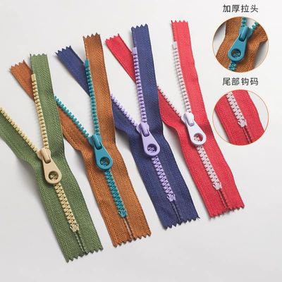 Eeth Run Smoothly Jeans Clashing Resina Zipper Moderno Slider