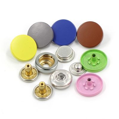 Accessori decorativi Round Press Zinc Alloy Custom Metal Snap Button Per Abbigliamento