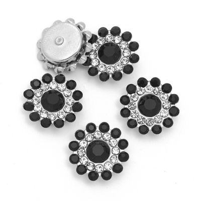 Accessoio Cina all'ingrosso Strass Perla Diamante Cristallo Buttone Metallico Per Abbigliamento Capelli Centro Arco