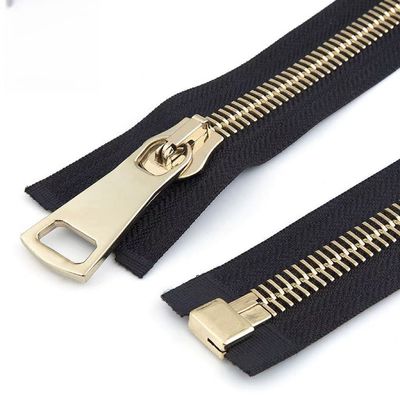 3#5#8#10#15#Ferritura in metallo di stile europeo denti fini denti svizzeri luccicanti cerniera in oro argento nero nichel tiratore auto bloccante cerniera in metallo