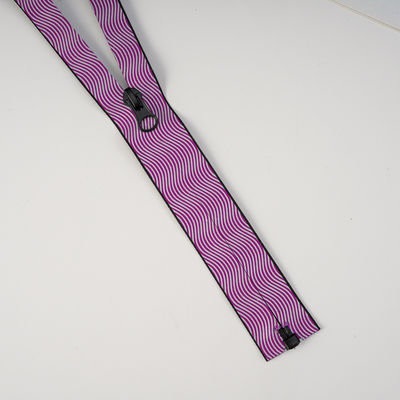 Fabbrica all'ingrosso Custom 3# 5# 7# cerniera impermeabile in nylon Chiusura automatica Diversi tipi di cerniera in nylon per borse per vestiti