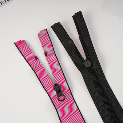 Fabbrica all'ingrosso Custom 3# 5# 7# cerniera impermeabile in nylon Chiusura automatica Diversi tipi di cerniera in nylon per borse per vestiti