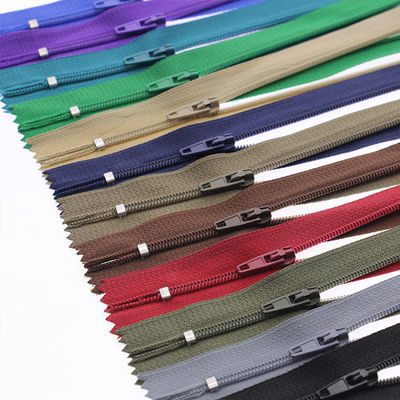Hot wholesales cerniera Oeko-Tex 100 per sacchetto chiuso chiusura automatica 3# cerniera in nylon per pantaloni