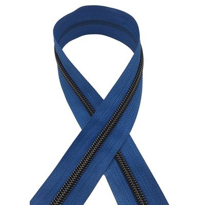 5# Zipper in nylon oro coloratissimo denti elettroplating oro e argento cipolla zipper zipper in nylon in vendita